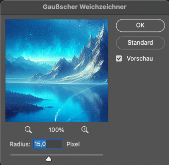 Gaußscher Weichzeichner
