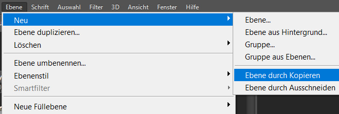 16-Ebene durch Kopieren