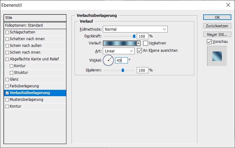 14-Verlaufsüberlagerung