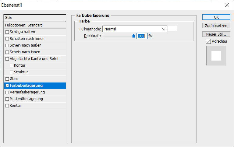 16-Farbüberlagerung