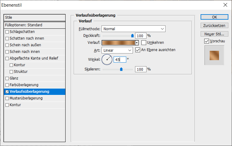 15-Verlaufsüberlagerung