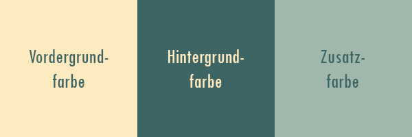 Verwendete Farben